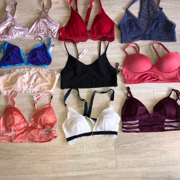 Victoria's Secret Other - NWT 10 Victoria secret bralettes